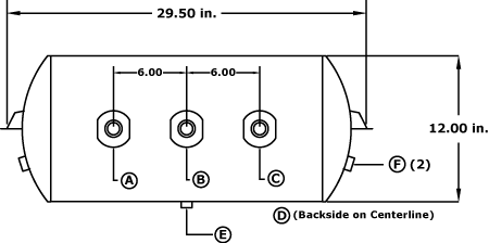 HT-1200 12.0 inch tank